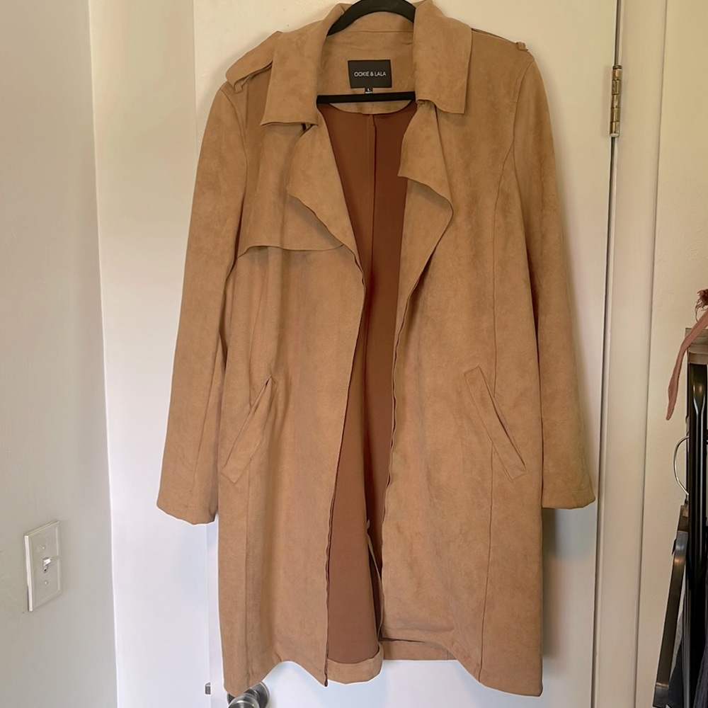 Women’s long sleeve blazer/jacket- size large- worn once